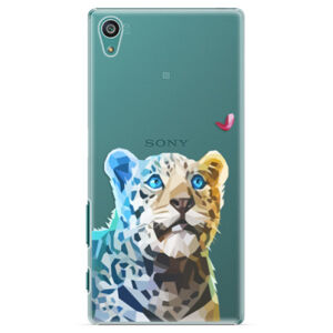 Plastové puzdro iSaprio - Leopard With Butterfly - Sony Xperia Z5