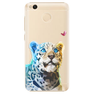 Plastové puzdro iSaprio - Leopard With Butterfly - Xiaomi Redmi 4X