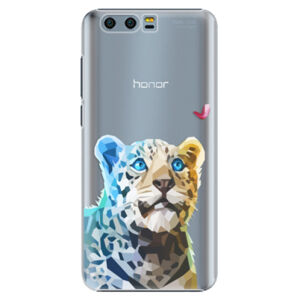 Plastové puzdro iSaprio - Leopard With Butterfly - Huawei Honor 9