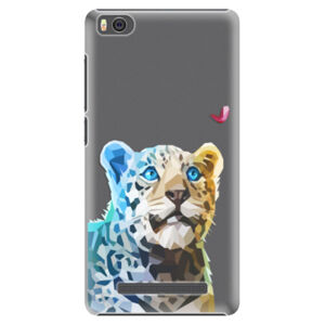 Plastové puzdro iSaprio - Leopard With Butterfly - Xiaomi Mi4C