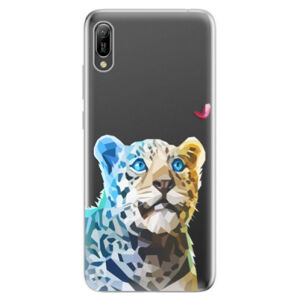 Odolné silikonové pouzdro iSaprio - Leopard With Butterfly - Huawei Y6 2019