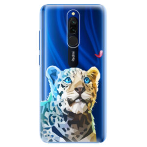 Plastové puzdro iSaprio - Leopard With Butterfly - Xiaomi Redmi 8