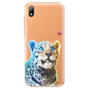 Plastové puzdro iSaprio - Leopard With Butterfly - Huawei Y5 2019