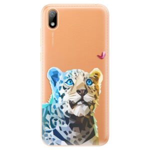 Odolné silikónové puzdro iSaprio - Leopard With Butterfly - Huawei Y5 2019