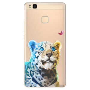 Odolné silikónové puzdro iSaprio - Leopard With Butterfly - Huawei Ascend P9 Lite