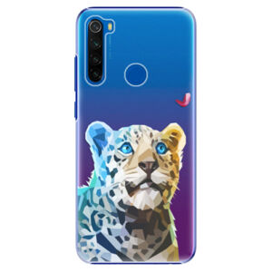 Plastové puzdro iSaprio - Leopard With Butterfly - Xiaomi Redmi Note 8T