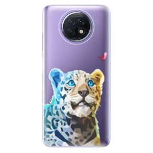 Odolné silikónové puzdro iSaprio - Leopard With Butterfly - Xiaomi Redmi Note 9T