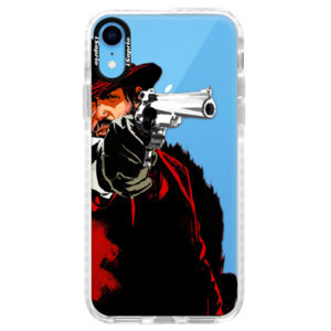 Silikónové púzdro Bumper iSaprio - Red Sheriff - iPhone XR