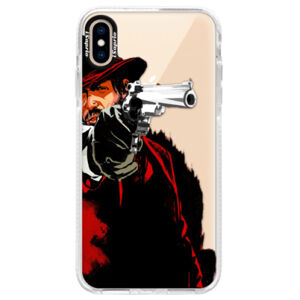 Silikónové púzdro Bumper iSaprio - Red Sheriff - iPhone XS Max
