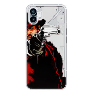 Odolné silikónové puzdro iSaprio - Red Sheriff - Nothing Phone (1)