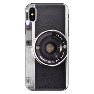 Plastové puzdro iSaprio - Vintage Camera 01 - iPhone X
