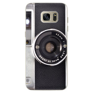 Silikónové puzdro iSaprio - Vintage Camera 01 - Samsung Galaxy S7 Edge