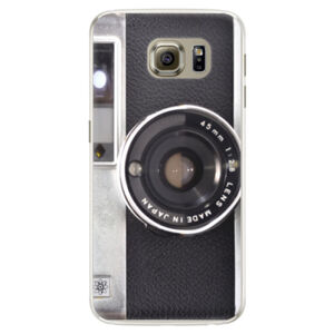 Silikónové puzdro iSaprio - Vintage Camera 01 - Samsung Galaxy S6 Edge