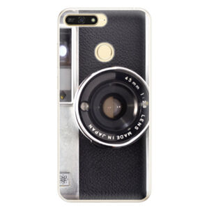 Silikónové puzdro iSaprio - Vintage Camera 01 - Huawei Honor 7A