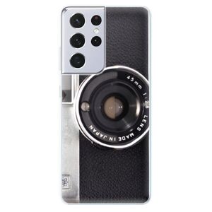 Odolné silikónové puzdro iSaprio - Vintage Camera 01 - Samsung Galaxy S21 Ultra