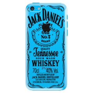 Plastové puzdro iSaprio - Transparent Black Jack - iPhone 5C