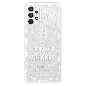 Odolné silikónové puzdro iSaprio - Transparent White Jack - Samsung Galaxy A32 5G