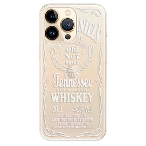 Odolné silikónové puzdro iSaprio - Transparent White Jack - iPhone 13 Pro