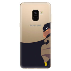 Odolné silikónové puzdro iSaprio - BaT Comics - Samsung Galaxy A8 2018