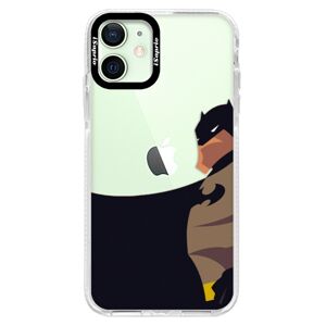 Silikónové puzdro Bumper iSaprio - BaT Comics - iPhone 12
