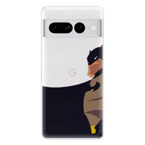 Odolné silikónové puzdro iSaprio - BaT Comics - Google Pixel 7 Pro 5G