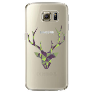 Plastové puzdro iSaprio - Deer Green - Samsung Galaxy S6 Edge Plus