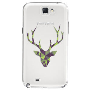Plastové puzdro iSaprio - Deer Green - Samsung Galaxy Note 2
