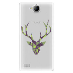 Plastové puzdro iSaprio - Deer Green - Huawei Honor 3C
