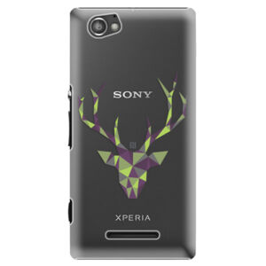 Plastové puzdro iSaprio - Deer Green - Sony Xperia M