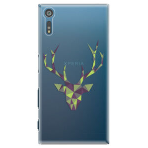 Plastové puzdro iSaprio - Deer Green - Sony Xperia XZ