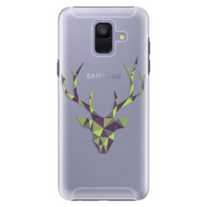 Plastové puzdro iSaprio - Deer Green - Samsung Galaxy A6