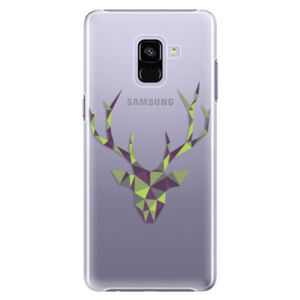 Plastové puzdro iSaprio - Deer Green - Samsung Galaxy A8+