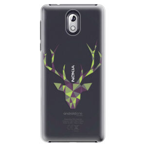 Plastové puzdro iSaprio - Deer Green - Nokia 3.1
