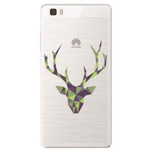 Silikónové puzdro iSaprio - Deer Green - Huawei Ascend P8 Lite