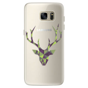 Silikónové puzdro iSaprio - Deer Green - Samsung Galaxy S7 Edge