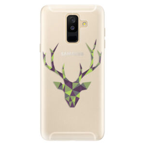 Silikónové puzdro iSaprio - Deer Green - Samsung Galaxy A6+