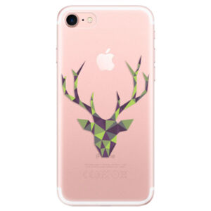 Odolné silikónové puzdro iSaprio - Deer Green - iPhone 7