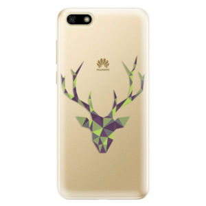 Odolné silikónové puzdro iSaprio - Deer Green - Huawei Y5 2018