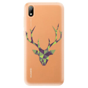 Odolné silikónové puzdro iSaprio - Deer Green - Huawei Y5 2019