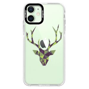 Silikónové puzdro Bumper iSaprio - Deer Green - iPhone 12