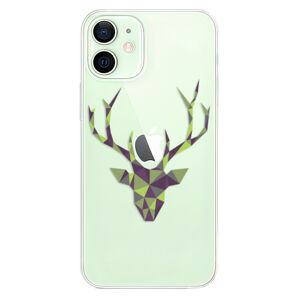 Odolné silikónové puzdro iSaprio - Deer Green - iPhone 12
