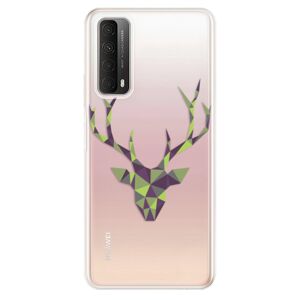 Odolné silikónové puzdro iSaprio - Deer Green - Huawei P Smart 2021