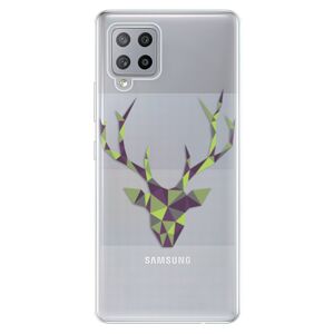 Odolné silikónové puzdro iSaprio - Deer Green - Samsung Galaxy A42