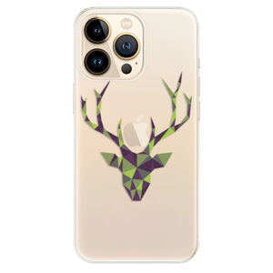 Odolné silikónové puzdro iSaprio - Deer Green - iPhone 13 Pro Max