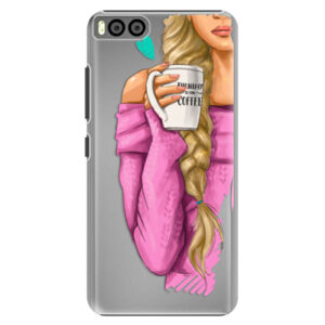 Plastové puzdro iSaprio - My Coffe and Blond Girl - Xiaomi Mi6