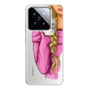 Odolné silikónové puzdro iSaprio - My Coffe and Blond Girl - Xiaomi 14