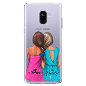 Plastové puzdro iSaprio - Best Friends - Samsung Galaxy A8+