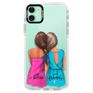 Silikónové puzdro Bumper iSaprio - Best Friends - iPhone 11