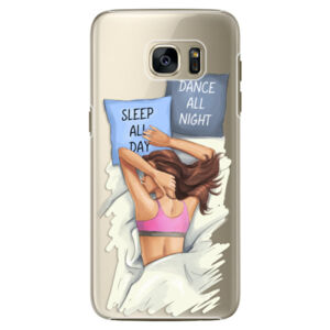 Plastové puzdro iSaprio - Dance and Sleep - Samsung Galaxy S7