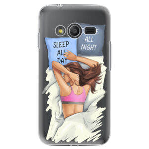 Plastové puzdro iSaprio - Dance and Sleep - Samsung Galaxy Trend 2 Lite